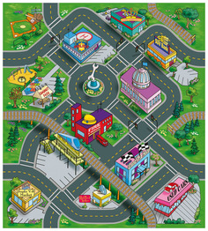 Развивающий коврик Dickie Toys 3745003 в ассортименте