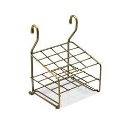 Держатель навесной на рейлинг для столовых приборов, бронза MX-416 BA Lemax