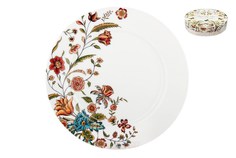 Набор тарелок десертных 19см 1/4 п/уп B0924-A06952 Butterfly Flora Коралл