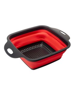 Дуршлаг складной Verona Compact, красный