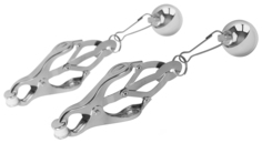 Зажимы на соски Easytoys TJapanese Clover Clamps With Weights EDC Wholesale