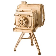 TG403 3D деревянный пазл Robotime Винтажная камера