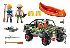 В поисках приключений: пикап с лодкой Playmobil