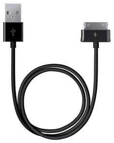 Кабель Deppa 30-pin Samsung 1,2м Black