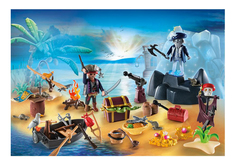 Игровой набор Playmobil Рождественский календарь Остров пиратских сокровищ