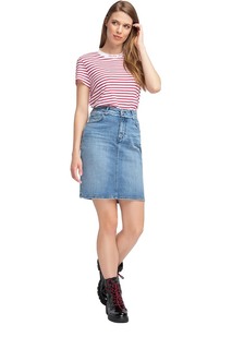 Юбка джинсовая женская Mustang 1008627-5000-584 синяя 26