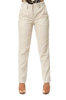 Брюки женские Mannon BR000005AW5(TERRY) белые 54 RU