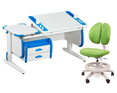 Комплект ДЭМИ Парта Techno СУТ 31-03 с тумбой с креслом Duo Kid mini65х45