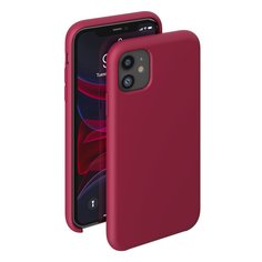 Чехол Deppa Liquid Silicone Case для Apple iPhone 11 Red