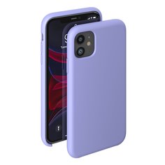 Чехол Deppa Liquid Silicone Case для Apple iPhone 11 (Лавандовый)