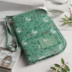 Туристический конверт-кошелек, отдел на молнии, мятный, 12,5 х 1,5 х 18,5 см Вселенная Порядка