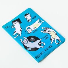 Дорожный набор "Котики": конверт, обложка на паспорт, бирка на чемодан, 21,8х11х1 см Вселенная Порядка