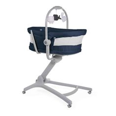 Кроватка-стульчик Chicco Baby Hug 4-в-1 Air {White Snow}