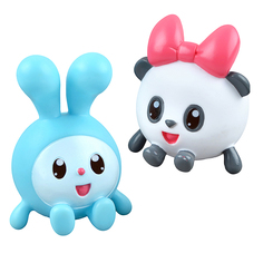 Фигурки МАЛЫШАРИКИ крош и панда на блистере Играем вместе