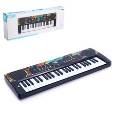 Синтезатор Учимся играть с микрофоном, 49 клавиш SS Music