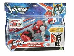 Подвижная фигурка легендарный красный лев из мультфильма Вольтрон Playmates Toys 7759