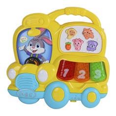 Пианино обучающее ТМ Smart Baby Автобус цвет желтый, 29 звуков, мелодий, стихов JB0333407