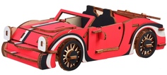 Конструктор деревянный New Land Огненный спорткар IT-XB-G032H Cool Toys