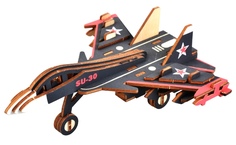 Конструктор деревянный New Land СУ-30 IT-XA-G037H Cool Toys