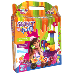 Набор теста для лепки Strateg Мистер тесто - Sweet party