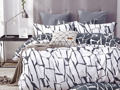 Постельное белье Cleo сатин набивной "Satin de Luxe" двуспальный 20/623-SK