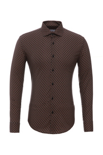 Рубашка мужская BAWER RZ1112082-06 коричневая M