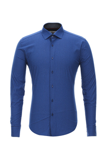 Рубашка мужская BAWER 2RY60022-05 синяя XXL