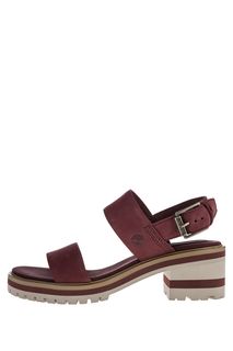 Босоножки женские Timberland TBLA28W бордовые 6 US