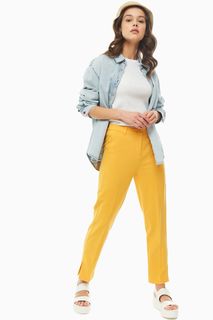 Брюки женские COMMA 81.003.76.2625 желтые 32 DE