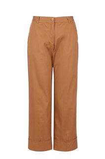 Брюки женские ICHI 11116817074 коричневые 36 EU