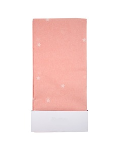 Скатерть с рисунком "Звезды", розовая Meri meri