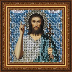 Вышивка бисером Вышивальная мозаика "Св.Иоанн Предтеча" 6,5*6,5см
