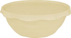 Салатник Giaretti Brilliante 2,5л 244х244х91 мм с крышкой цвета сливочный крем
