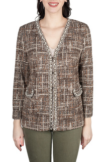 Жакет женский ODEKS-STYLE OD9-2-375 коричневый 54 RU