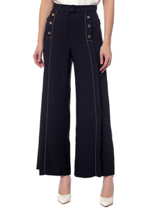 Брюки женские Pennyblack 21310418 синие 36 IT