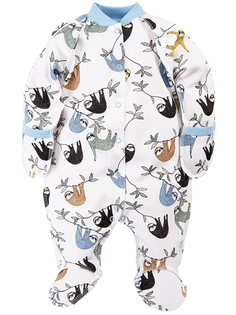 Комбинезон реглан с закрытыми ручками Мамин ленивец Веселый малыш 252 322 мал B р.62