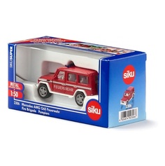 Игрушка транспортная SIKU Мерседес Бенц G65 AMG пожарная патрульная машина 1:50/ 2306