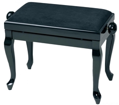 Gewa Piano Bench Deluxe Classic Black High Gloss Банкетка фортепианная