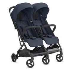 Коляска Inglesina Twin Sketch прогулочная для двойни blue