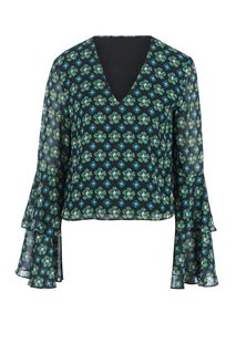 Блуза женская Miss Sixty XJ0530PU9163000000 черная L