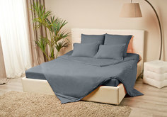 Пододеяльник трикотажный Kupu-Kupu Violett 172х205 графит