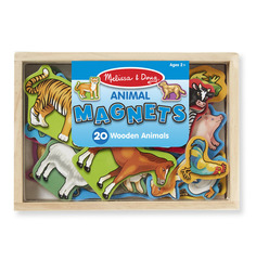 Магнитные игры Melissa & Doug Деревянные магнитные животные