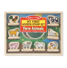 Набор штампов Melissa & Doug Животные с фермы