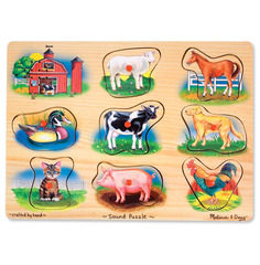 Пазл со звуком Melissa & Doug Ферма