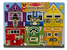 Бизиборд Melissa & Doug Доска с задвижками