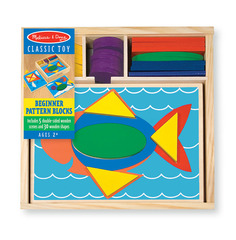 Рамка-вкладыш Melissa & Doug Трафарет и блоки