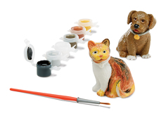 Набор разукрась фигурки-котик и пес Melissa & Doug