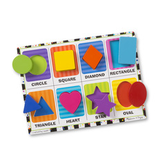 Рамка-вкладыш Melissa & Doug Фигуры