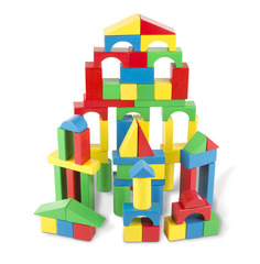 Набор цветных блоков (100 дет.) Melissa & Doug