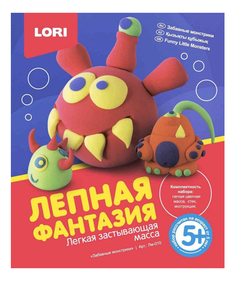 Набор для лепки из пластилина LORI Забавные монстрики